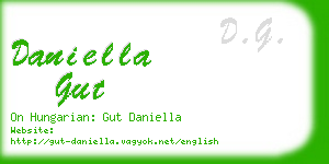 daniella gut business card